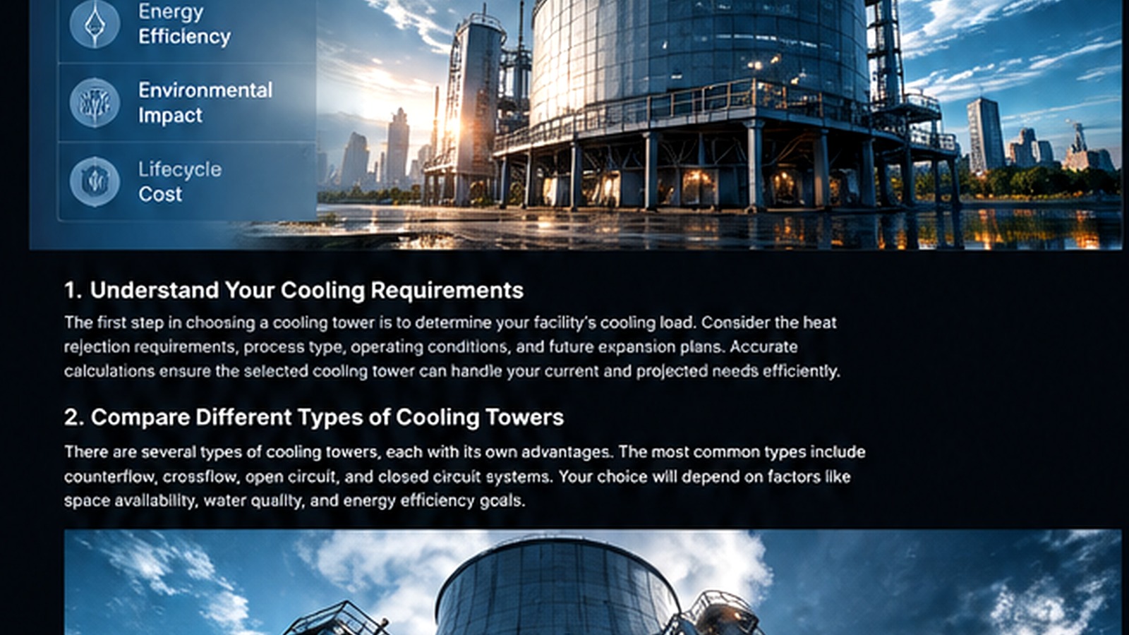 Common Cooling Tower Vibration Problems